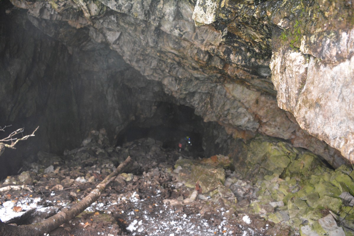 В Гумеровской пещере